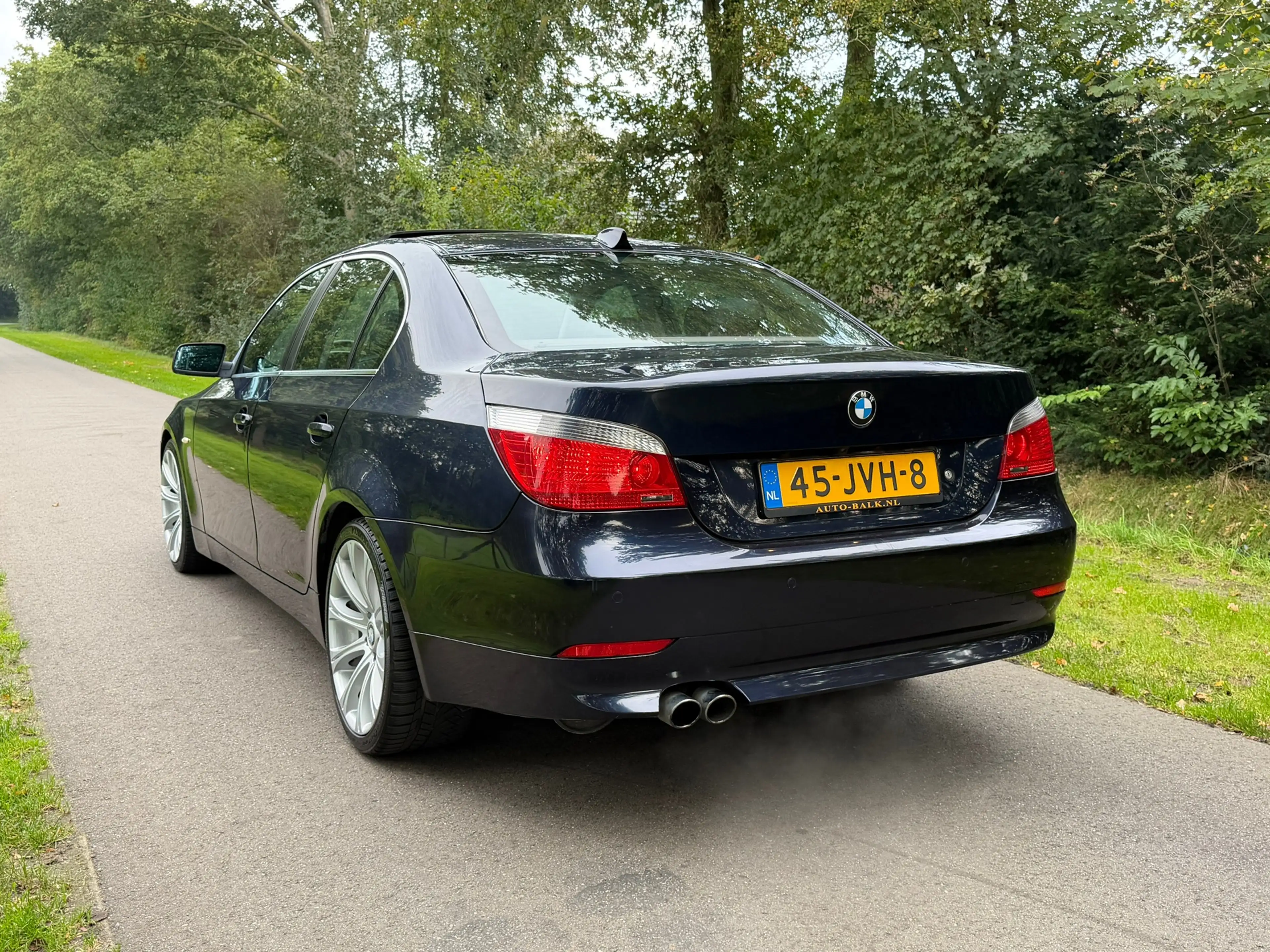 BMW 545 5-serie 545i | Schuif/kanteldak + Leder + Memory — photo 4