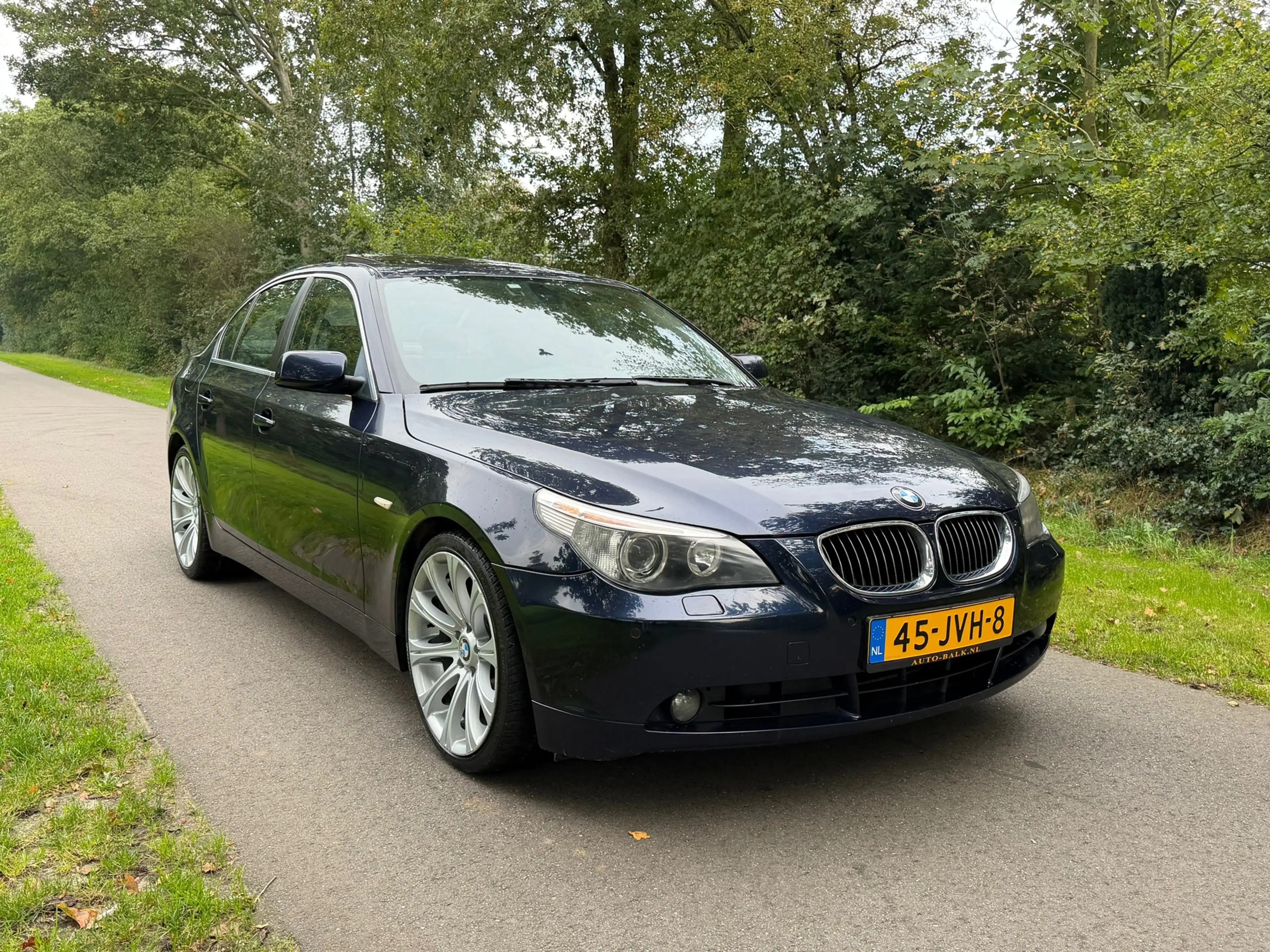 BMW 545 5-serie 545i | Schuif/kanteldak + Leder + Memory — photo 7