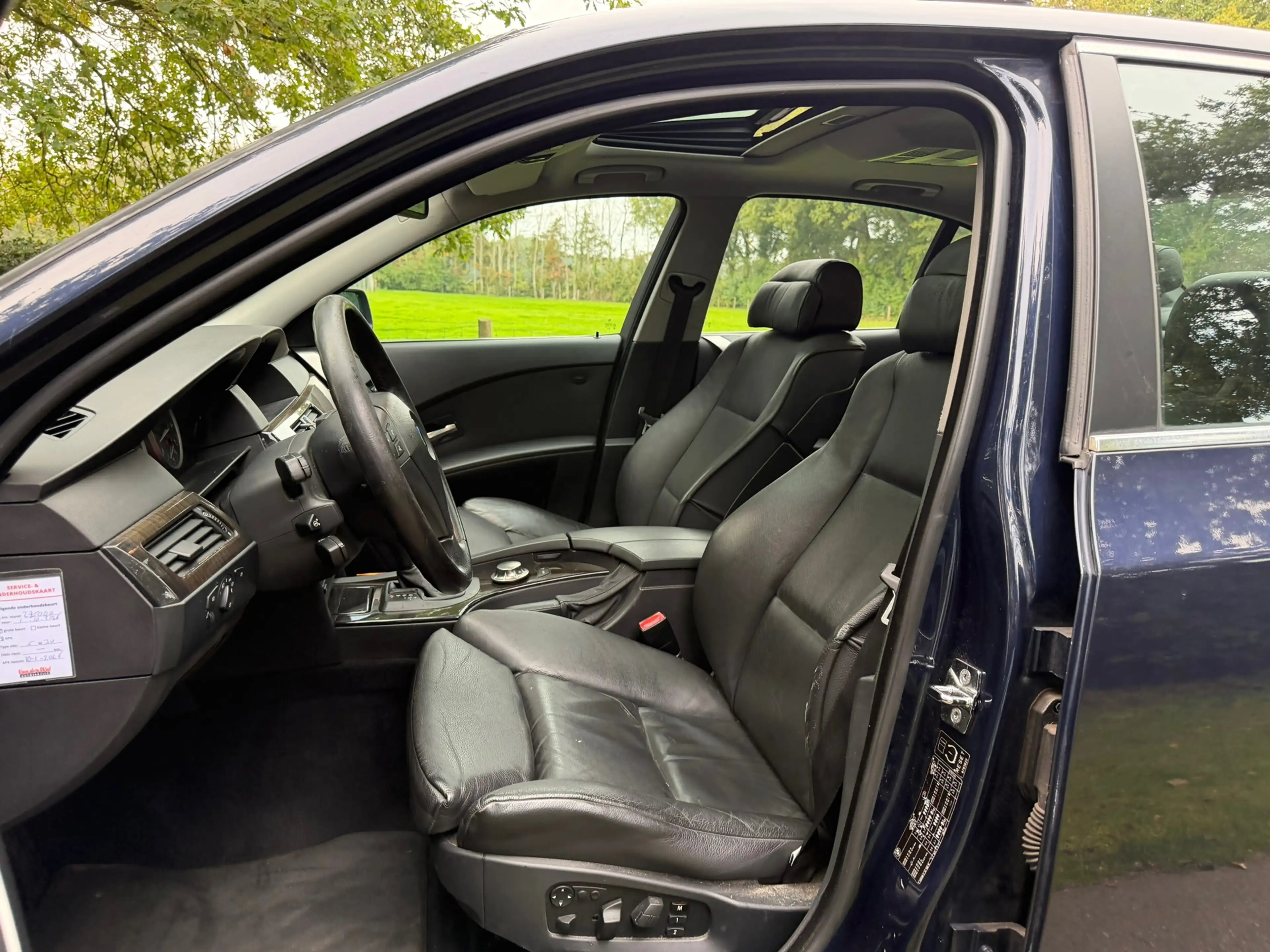 BMW 545 5-serie 545i | Schuif/kanteldak + Leder + Memory — photo 14