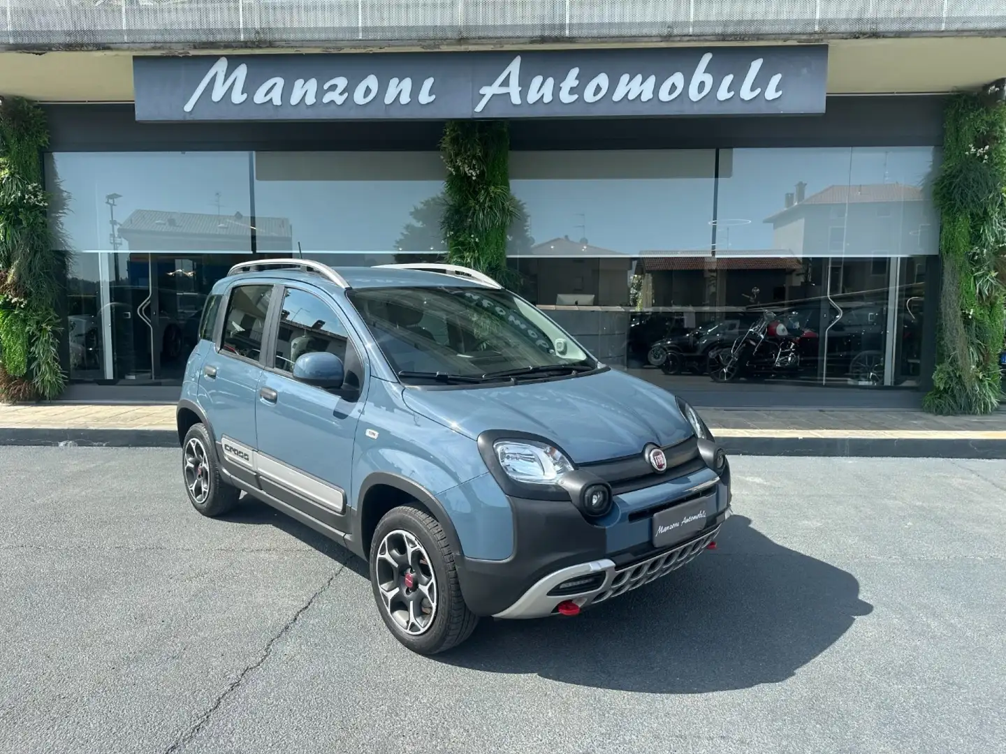 Fiat Panda CROSS 0.9 TwinAir Turbo S&S 4x4 NEOPATENTATI Blauw - 1