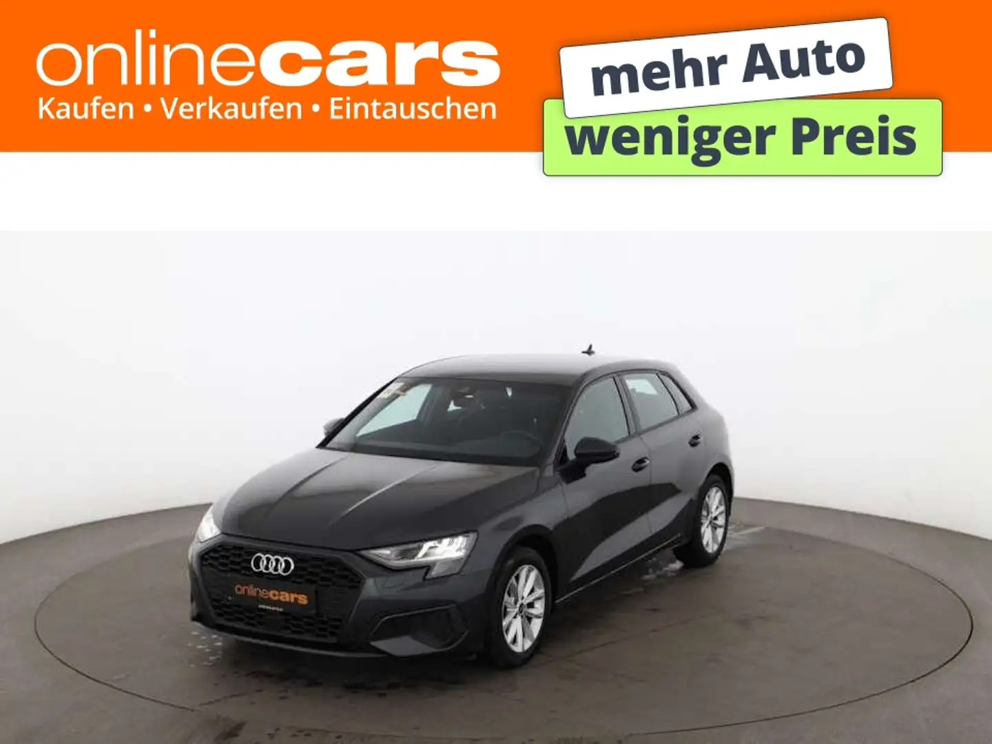 Audi A3 Sportback 30 TDI Aut LED NAVI ASSIST TEMPOMAT Grau - 1