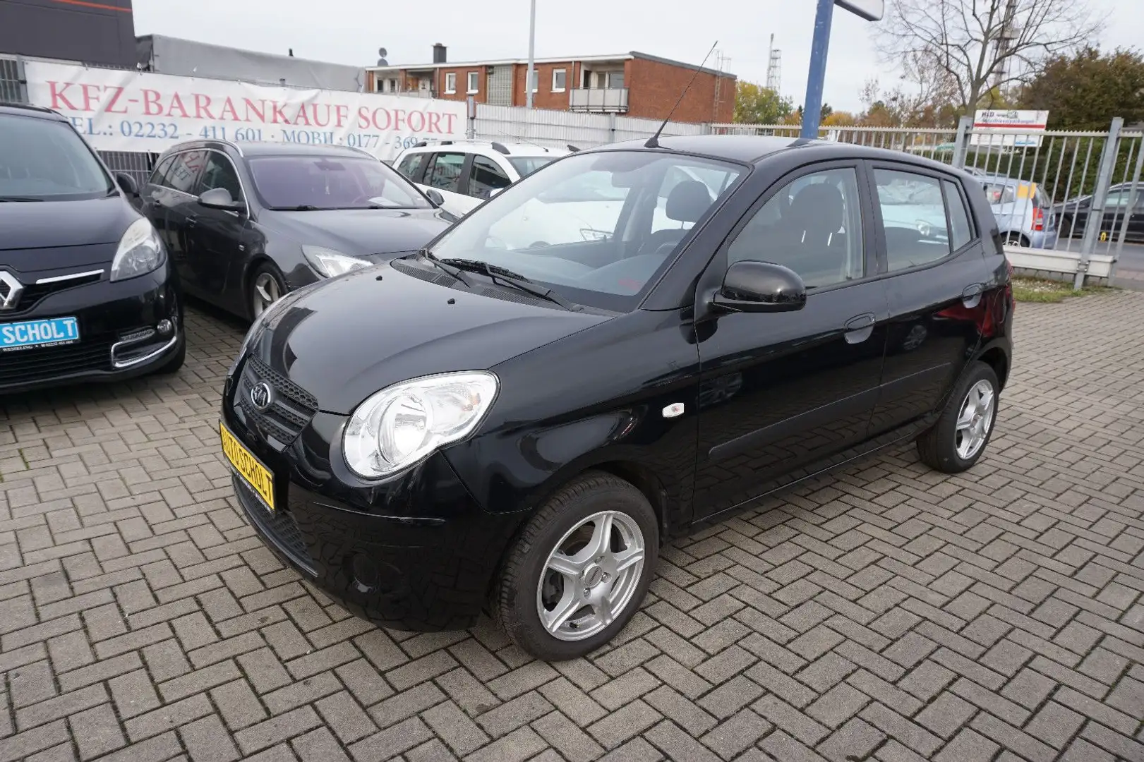 Kia Picanto 1.1 Spirit *** KLIMA, SEHR WENIG KM *** Schwarz - 1