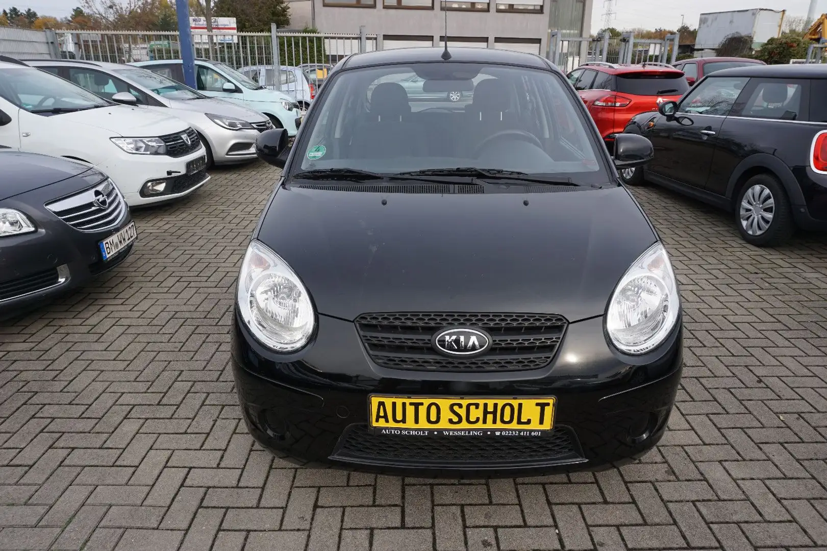 Kia Picanto 1.1 Spirit *** KLIMA, SEHR WENIG KM *** Schwarz - 2