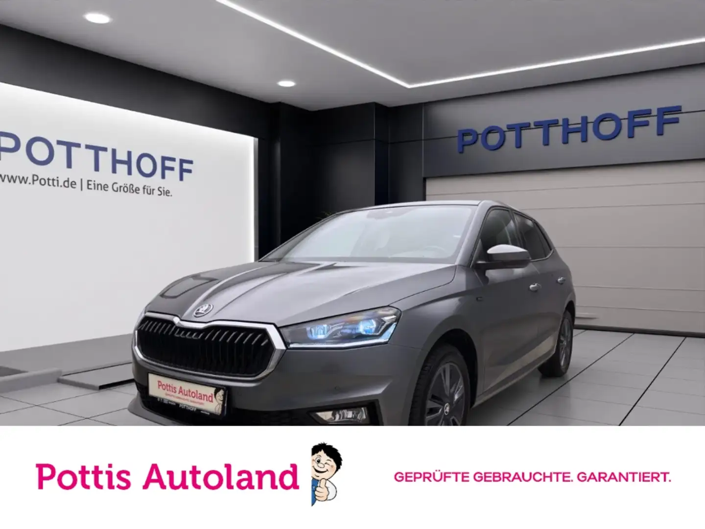 Skoda Fabia 1.0 TSI DSG SELECTION PANO NAVI SITZHZG ACC Grau - 1