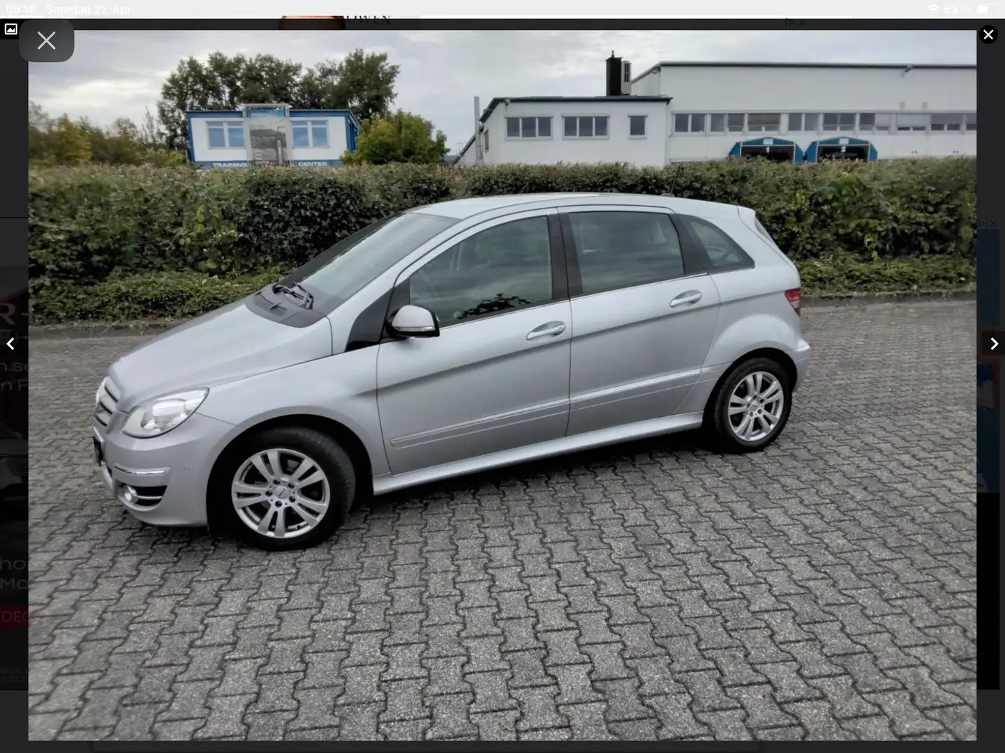 Mercedes-Benz B 170 B-Klasse Special Edition Ezüst - 2