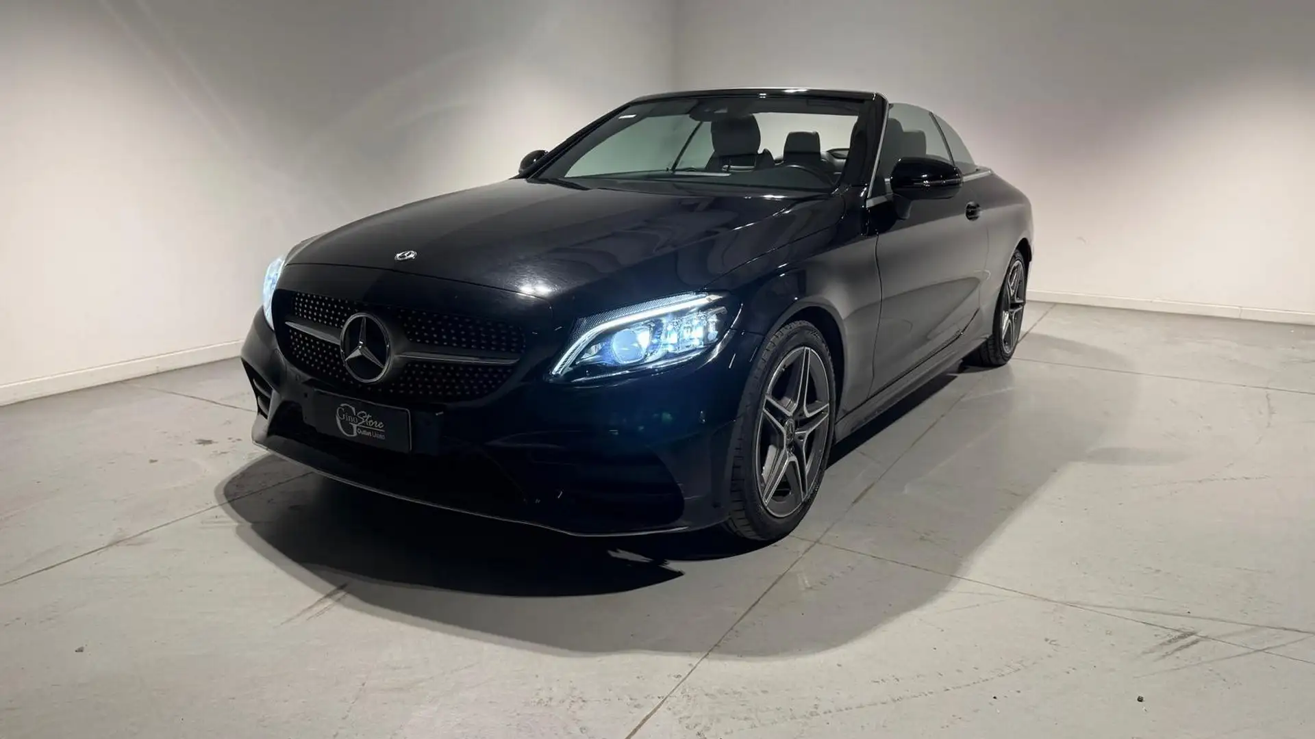 Mercedes-Benz C 220 C Cabrio 220 d Premium auto Nero - 1