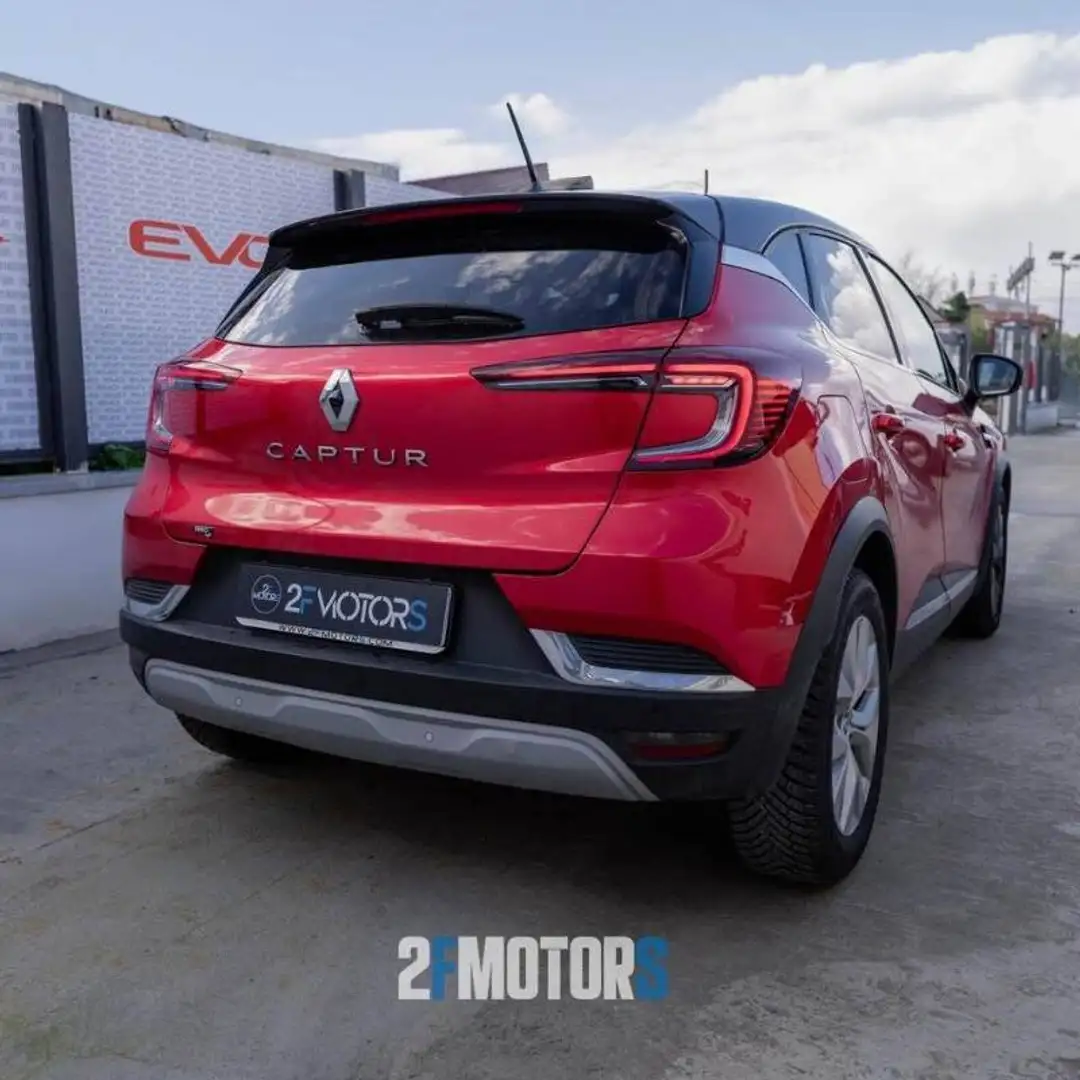 Renault Captur 1.0 tce Business Gpl 100cv my21 Rosso - 2