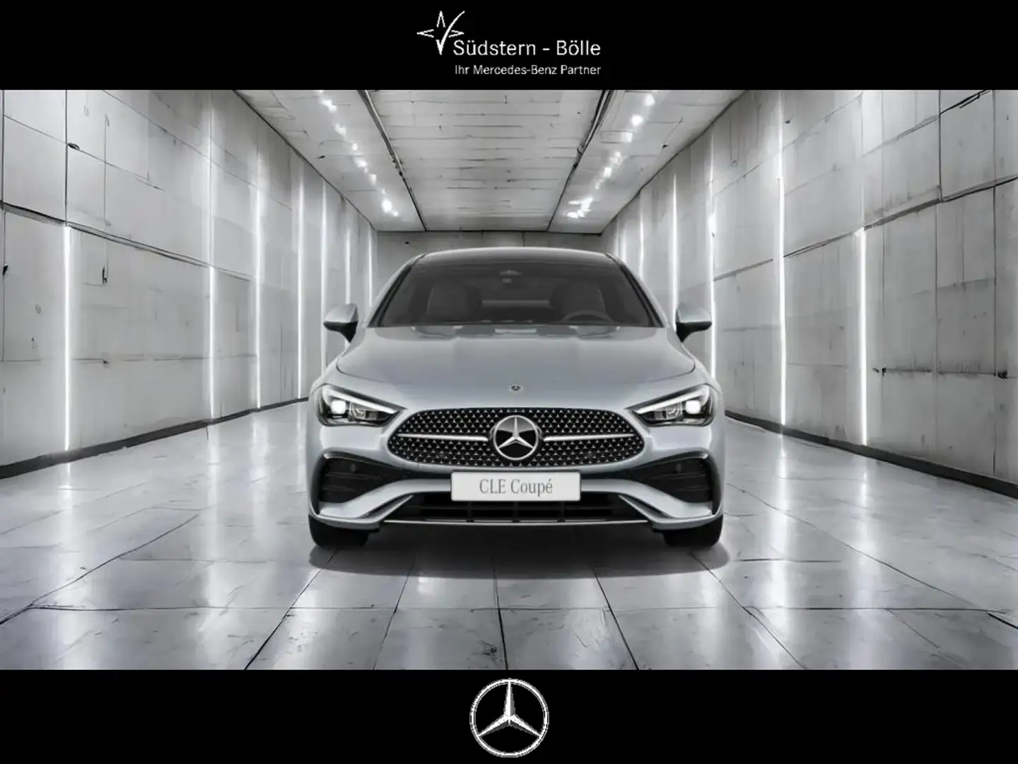 Mercedes-Benz CLE 200 Coupé +AMG+SHZ+MEMORY+AMBIENTE+PANO-DACH Argintiu - 2