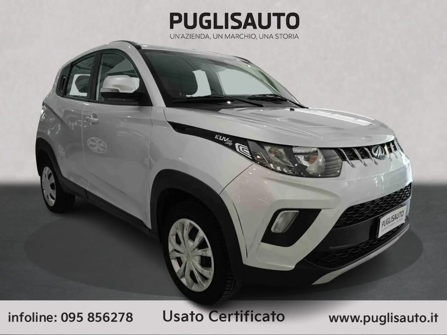 Mahindra KUV100 1.2 VVT K6+ Silber - 1