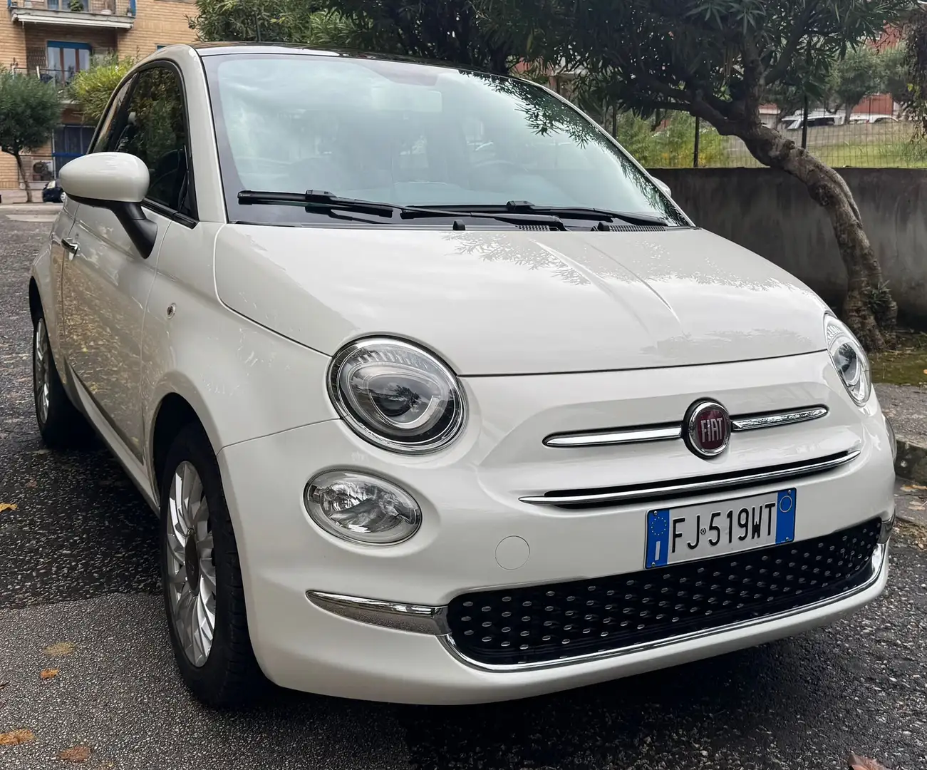 Fiat 500 500 1.2 Lounge 69cv restyling PERFETTA !!! Blanc - 1