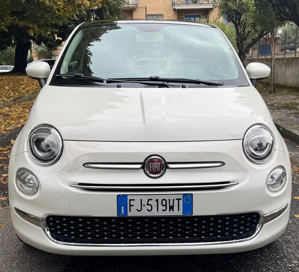 Fiat 500 500 1.2 Lounge 69cv restyling PERFETTA !!! Blanc - 2