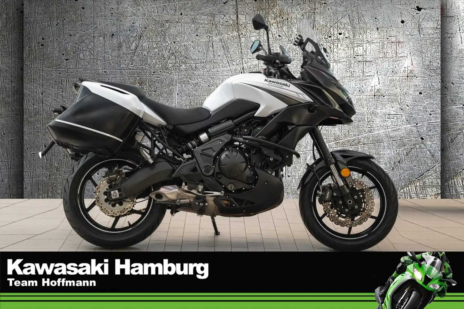Kawasaki Versys 650 Tourer ABS, unfallfrei, Lieferservice Bianco - 1