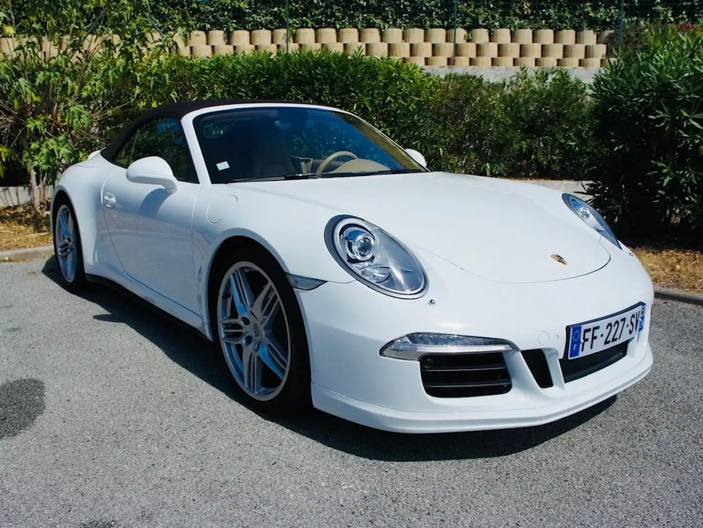 Porsche 911 (991) CABRIOLET 3.8 400 CH CARRERA 4S PDK Blanc - 1