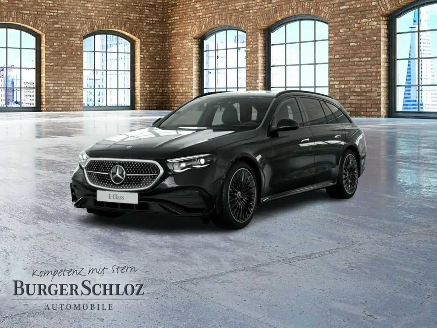 Mercedes-Benz E 450 d 4M T-Modell AMG Night STH SpurW W-Paket Schwarz - 1