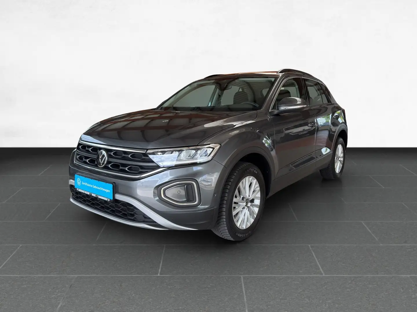Volkswagen T-Roc Life 1.0 TSI 6-Gang /Sitzhz/CarPlay/LED Grau - 2