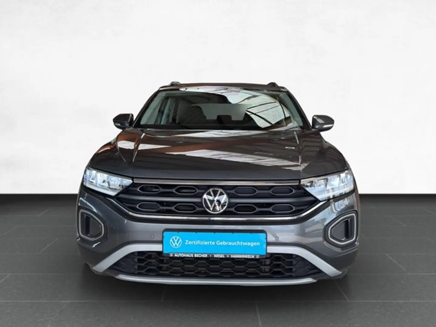Volkswagen T-Roc Life 1.0 TSI 6-Gang /Sitzhz/Klima/LED Grau - 2