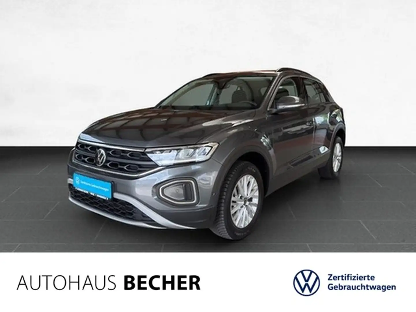 Volkswagen T-Roc Life 1.0 TSI 6-Gang /Sitzhz/Klima/LED Grau - 1