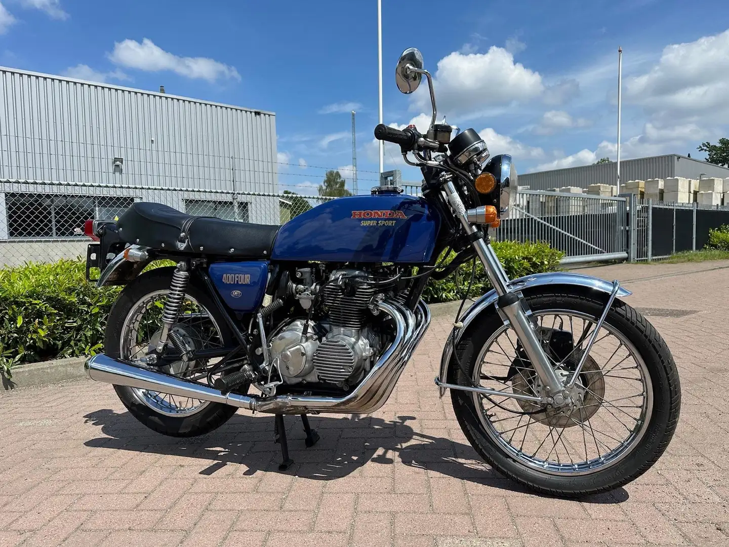 Honda CB 400 Four Blauw - 2