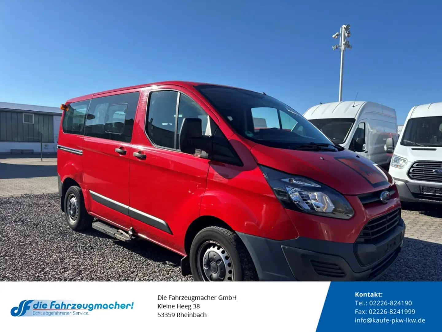 Ford Transit Custom Kombi 300 L1 2.2 TDCi *1459 Export Roşu - 1