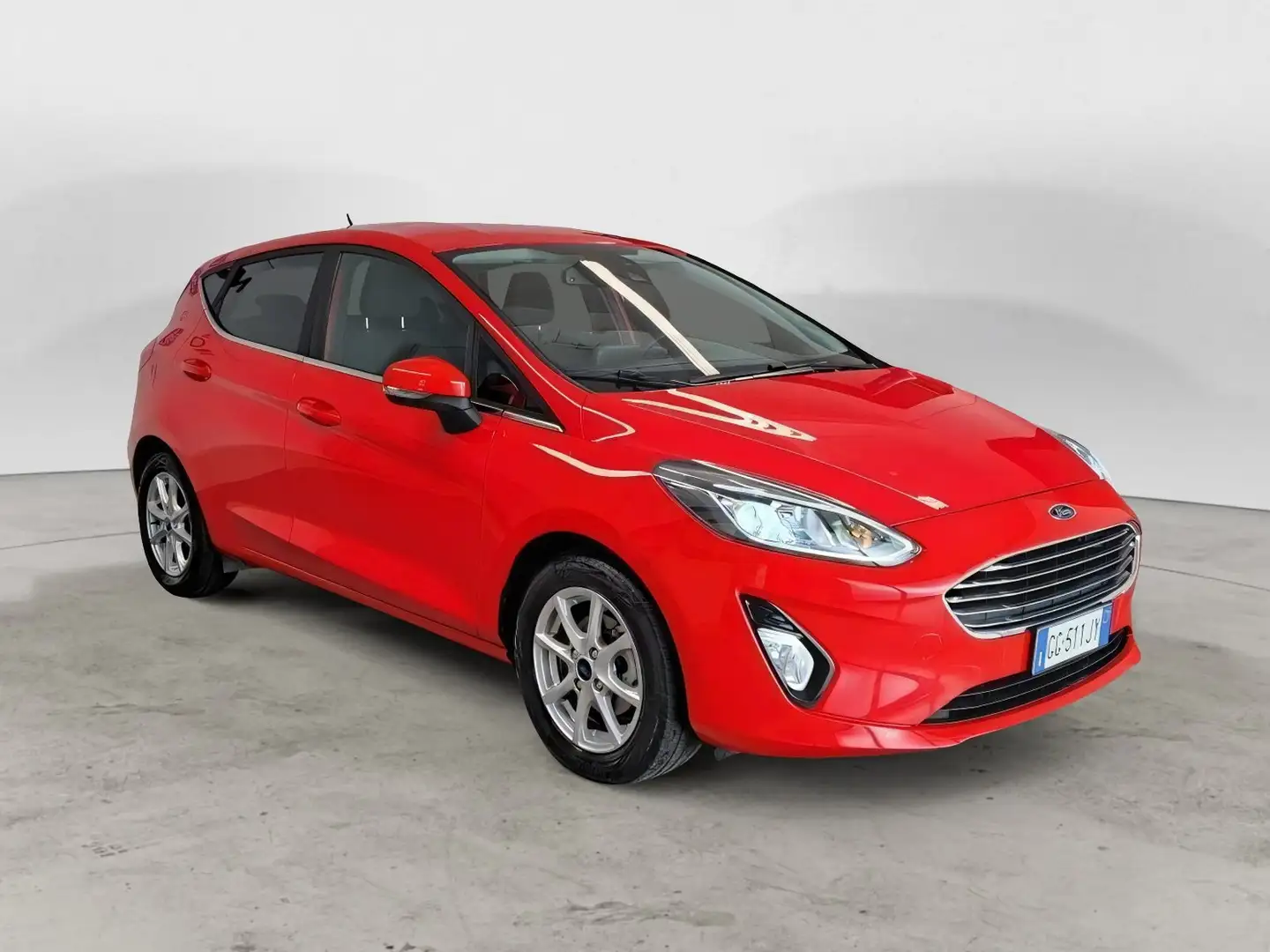 Ford Fiesta 1.0 Ecoboost Hybrid 125 CV 5 porte Titanium Rosso - 1