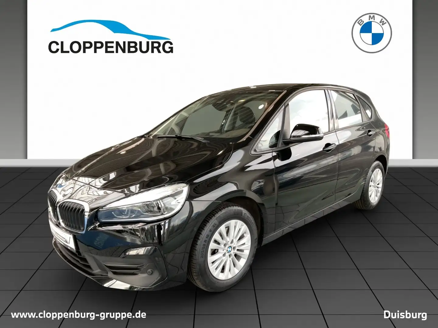 BMW 218 i Active Tourer Advantage DAB LED Navi Shz Black - 1