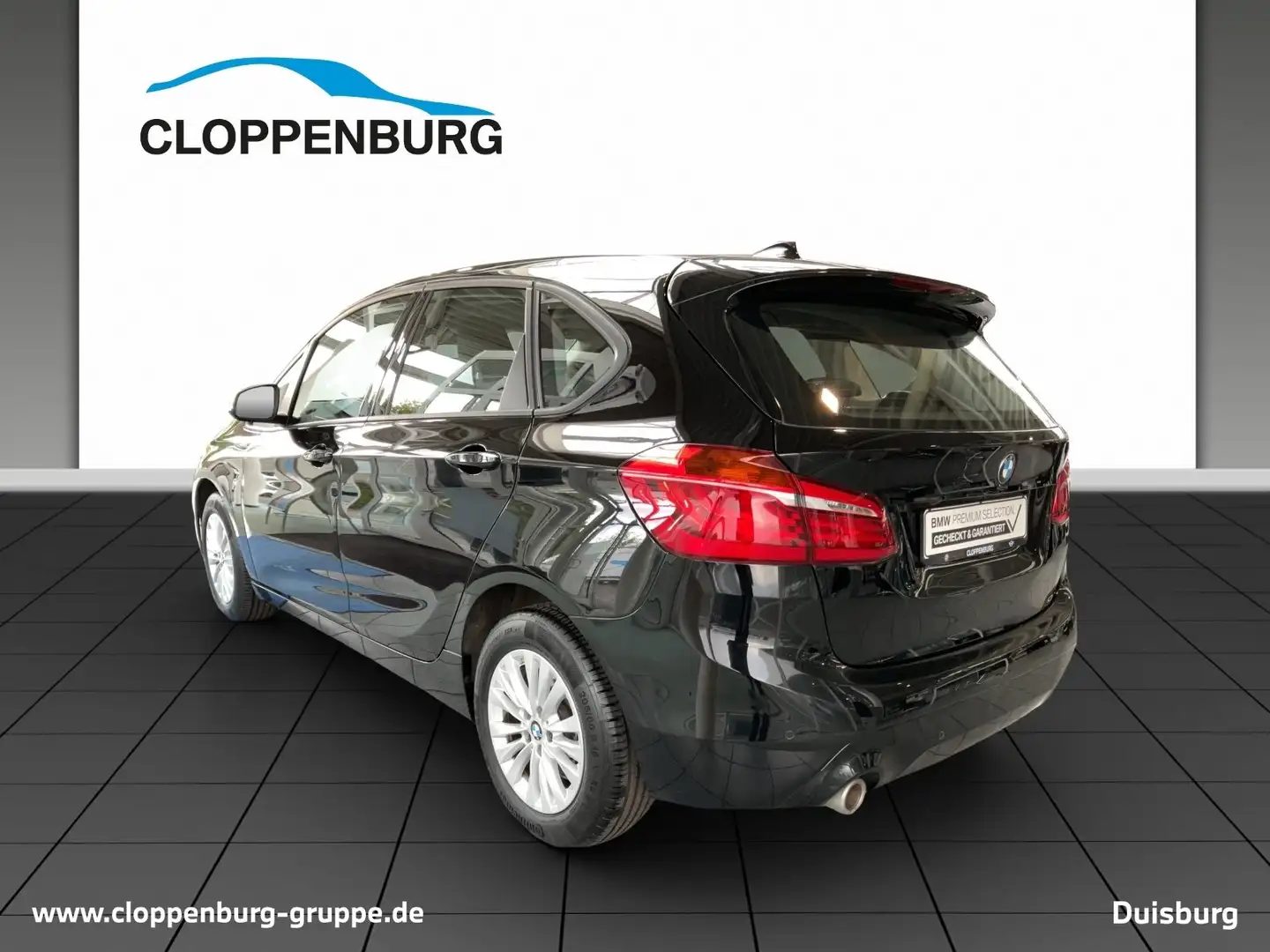 BMW 218 i Active Tourer Advantage DAB LED Navi Shz Black - 2