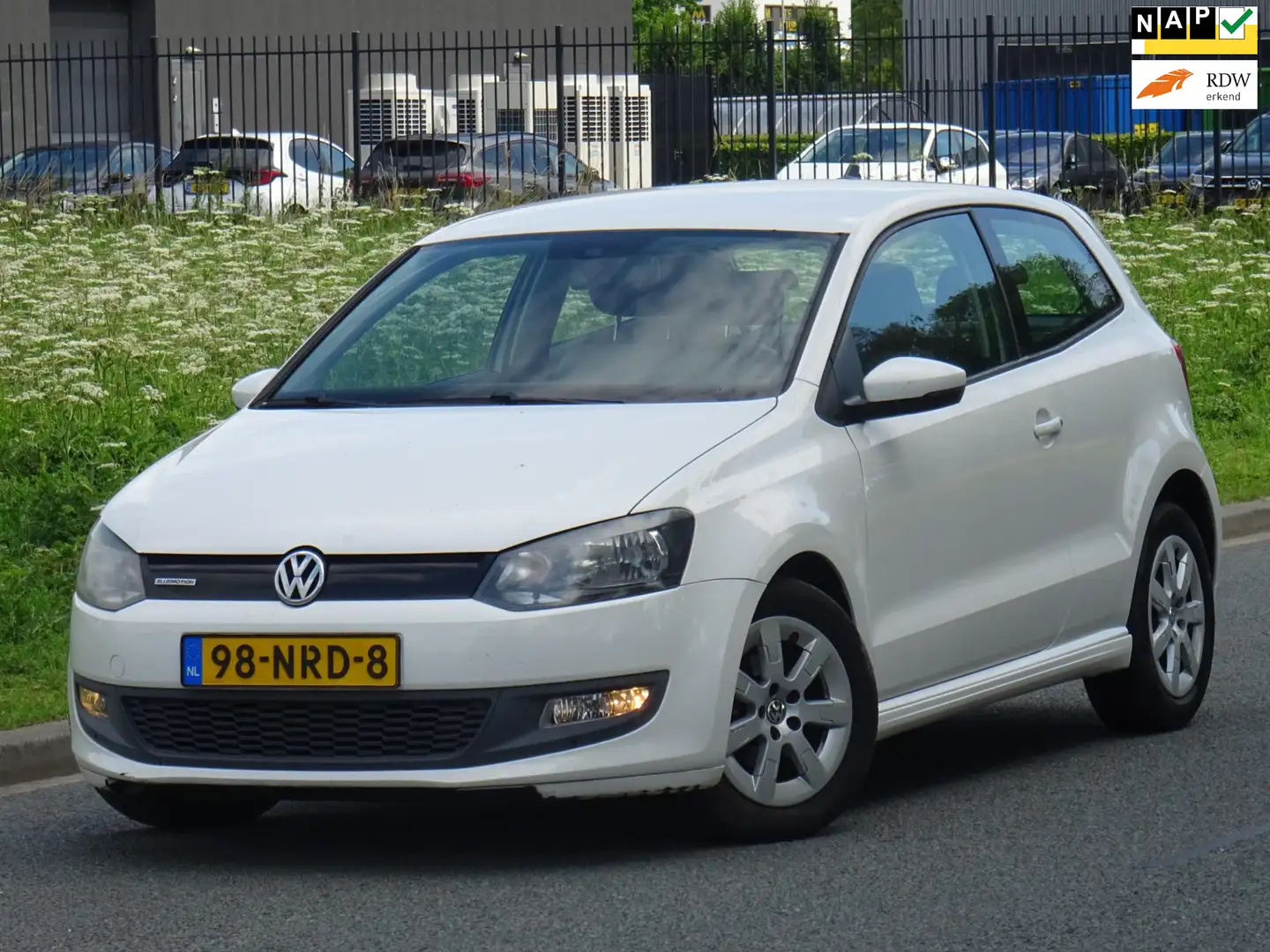 Volkswagen Polo 1.2 TDI BlueMotion NAP/NAVI/CLIMA/CRUISE/PDC Wit - 1