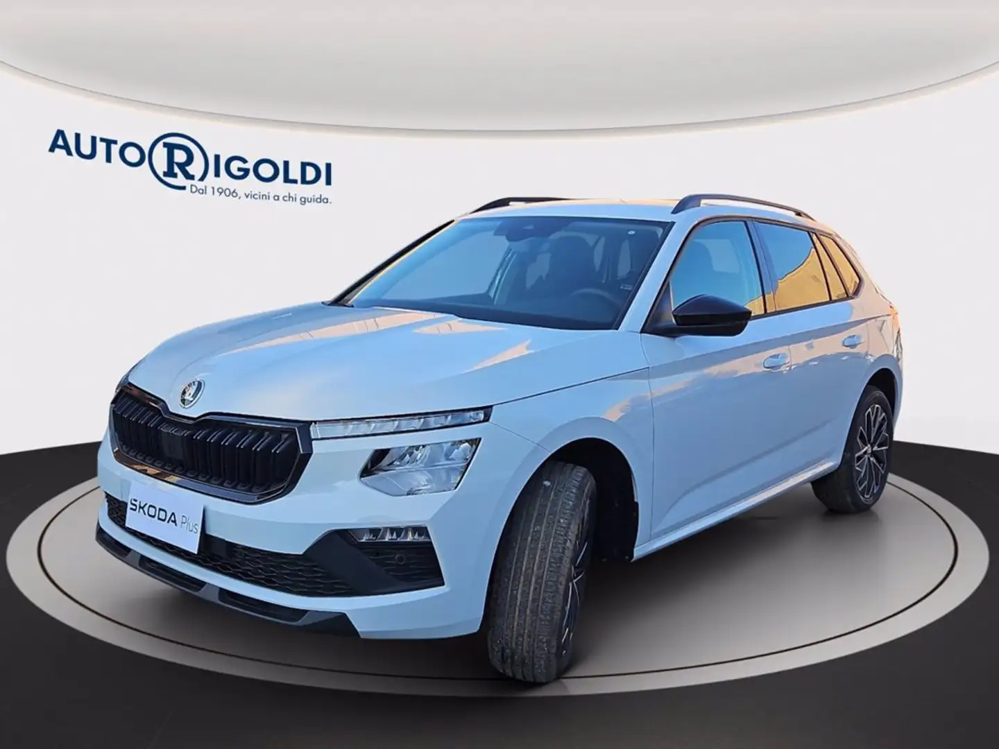 Skoda Kamiq 1.0 tsi black dots 115cv dsg Bianco - 1
