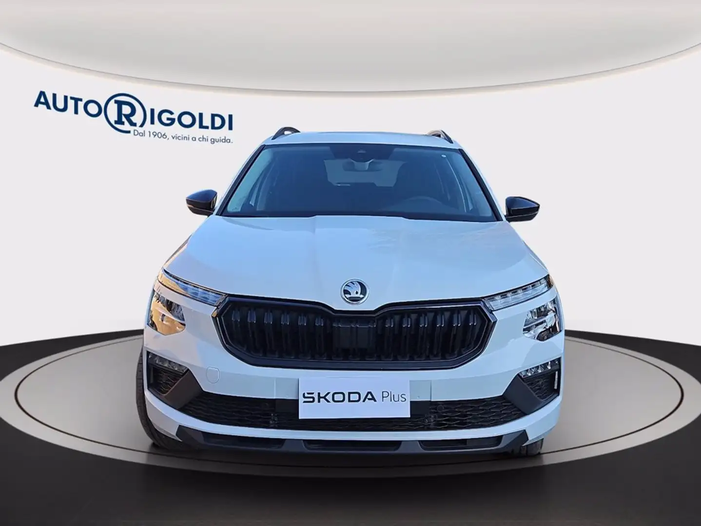 Skoda Kamiq 1.0 tsi black dots 115cv dsg Bianco - 2