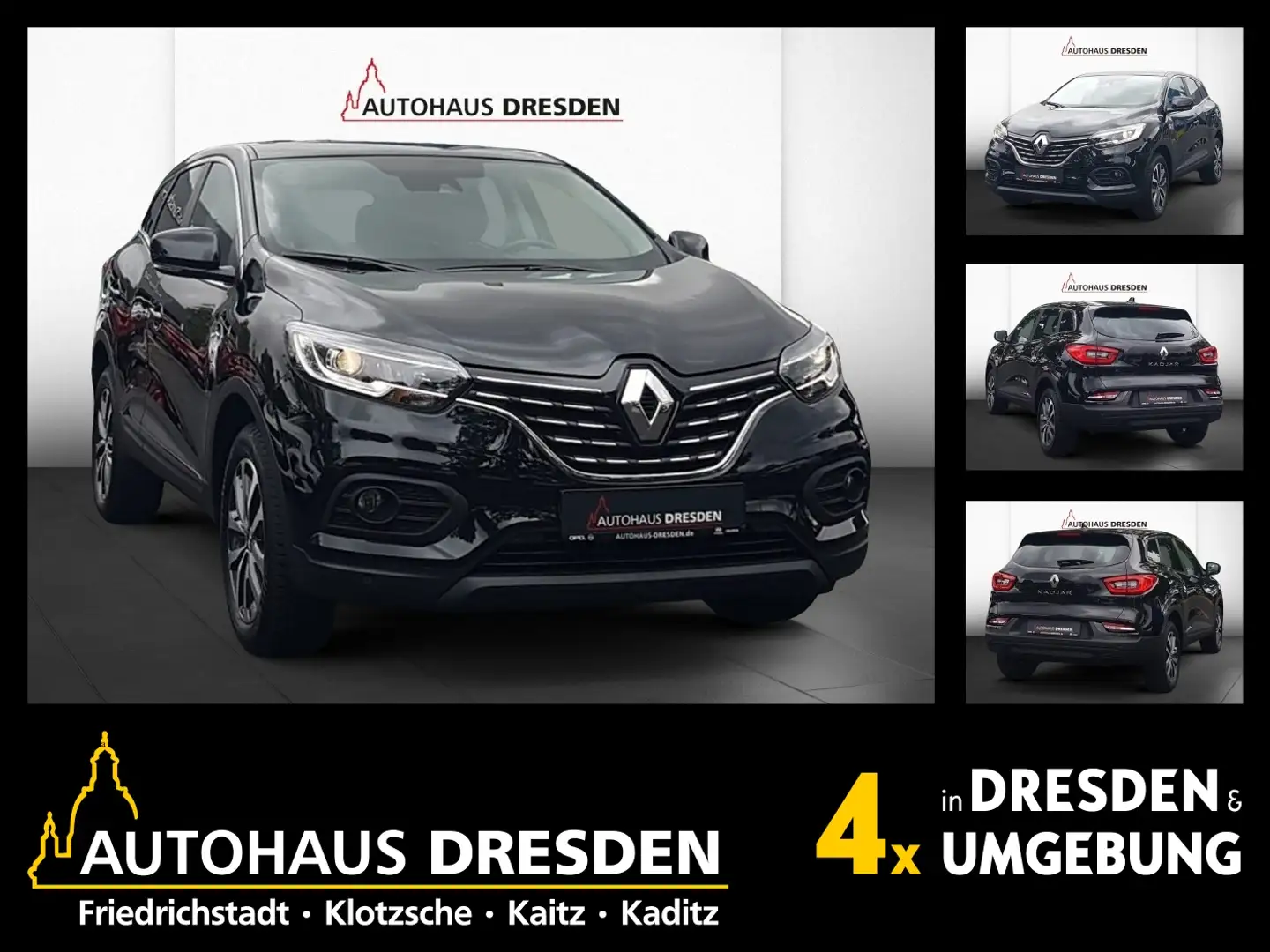 Renault Kadjar 1.3 TCe 140 GPF Business *NAVI*DAB*PDC* Schwarz - 1