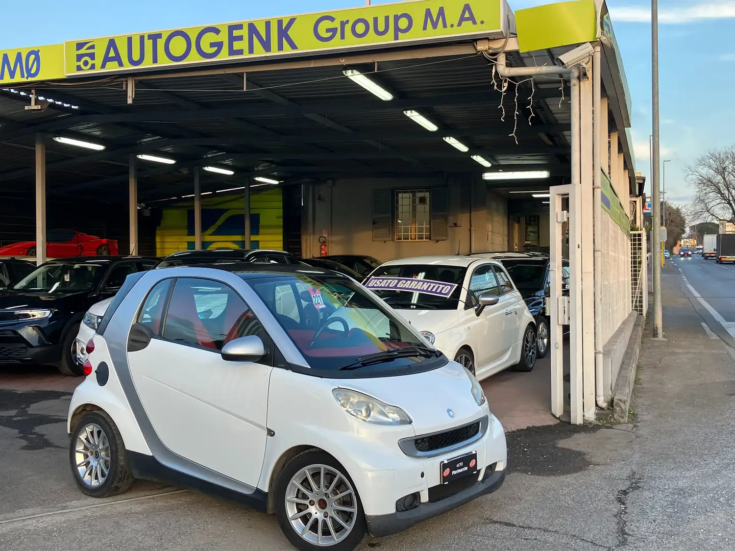 smart forTwo Fortwo 1.0 mhd Passion 71cv Wit - 1