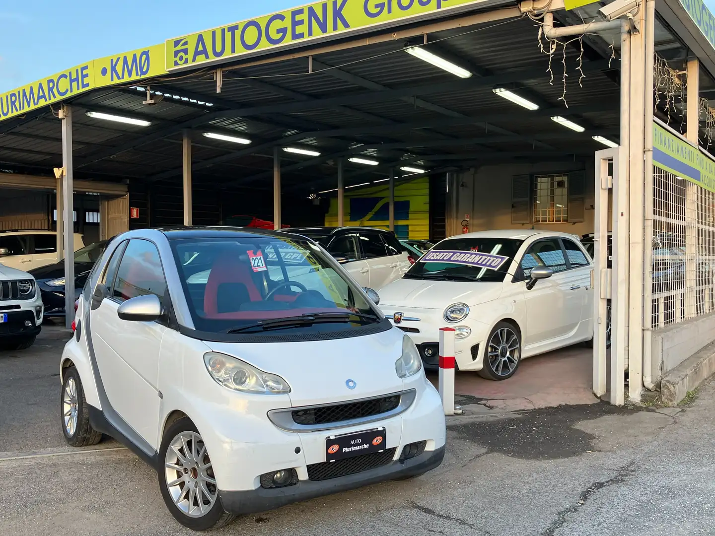 smart forTwo Fortwo 1.0 mhd Passion 71cv Blanc - 2