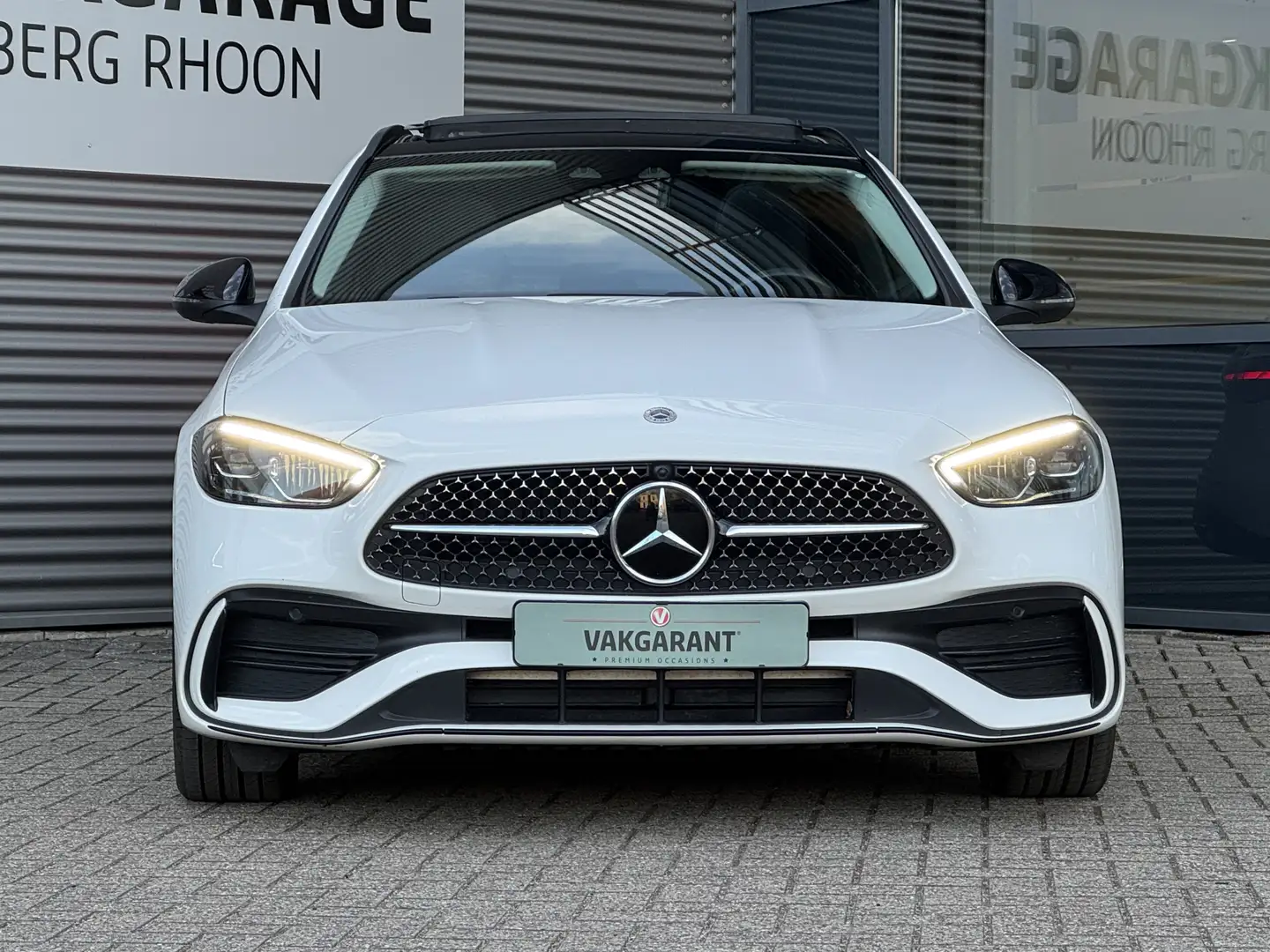 Mercedes-Benz C 300 Estate e AMG Line SCHUIFDAK,MBUX Blanc - 2