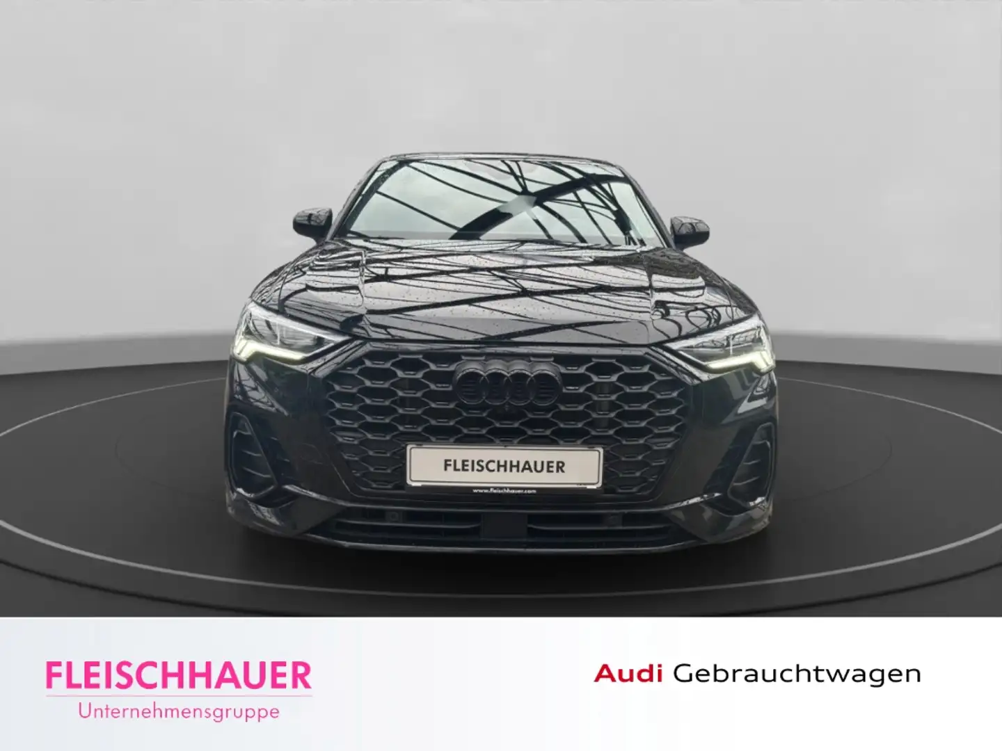 Audi Q3 Sportback S line 45 TFSI e PANO AHK Navi Leder Dig Negro - 2