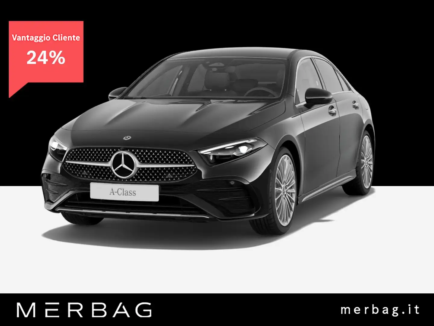 Mercedes-Benz A 180 d Automatic Sedan Advanced Plus AMG Line Nero - 1