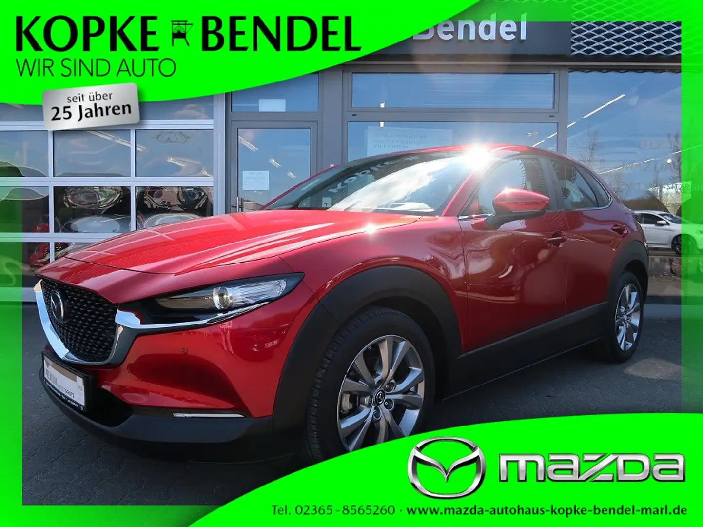 Mazda CX-30 *Sondermodell mit Top-Ausstattung in Bestzustand* Rot - 1