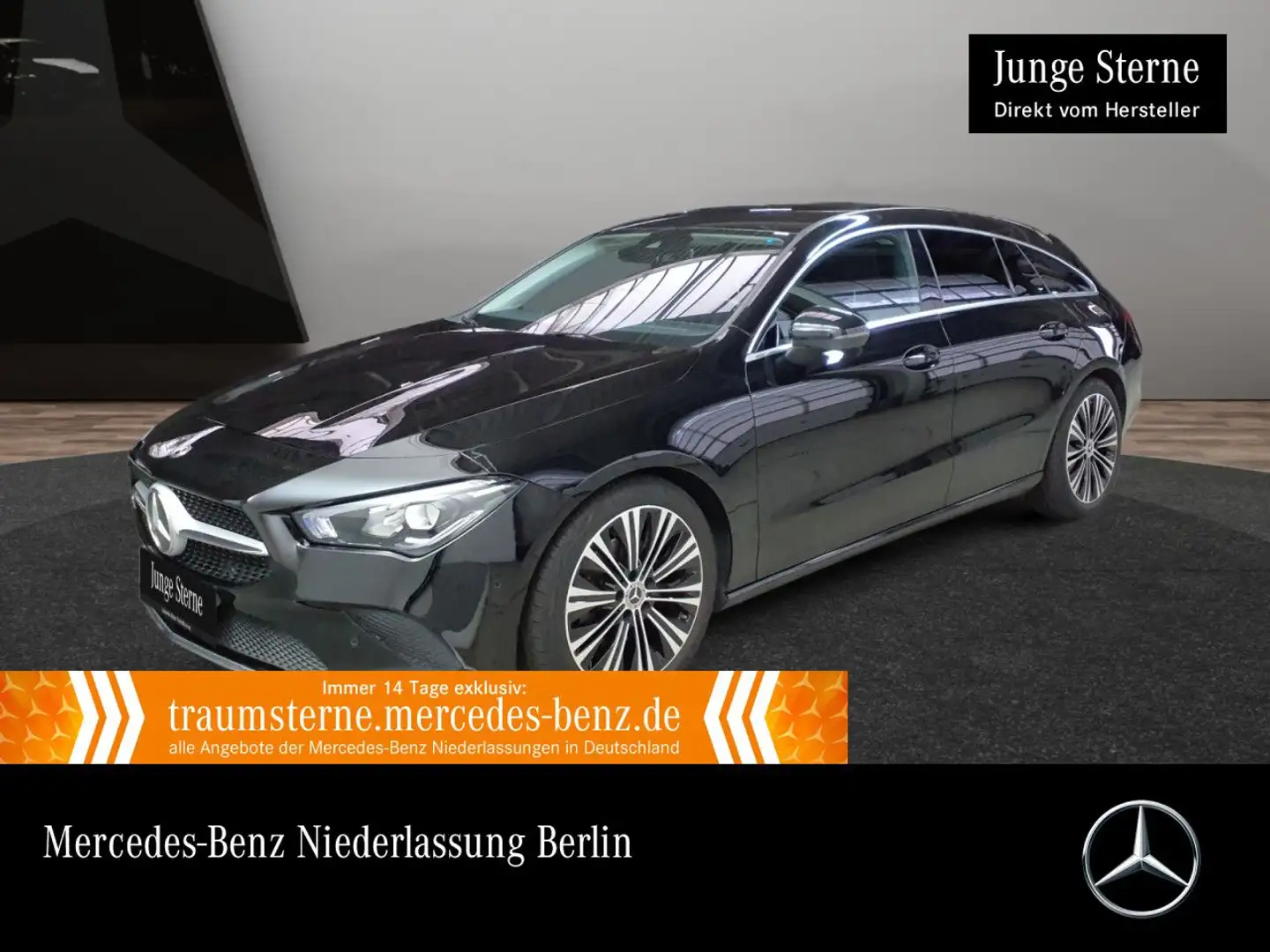 Mercedes-Benz CLA 200 PROGRESSIVE+LED+KAMERA+TOTW+7G Schwarz - 1