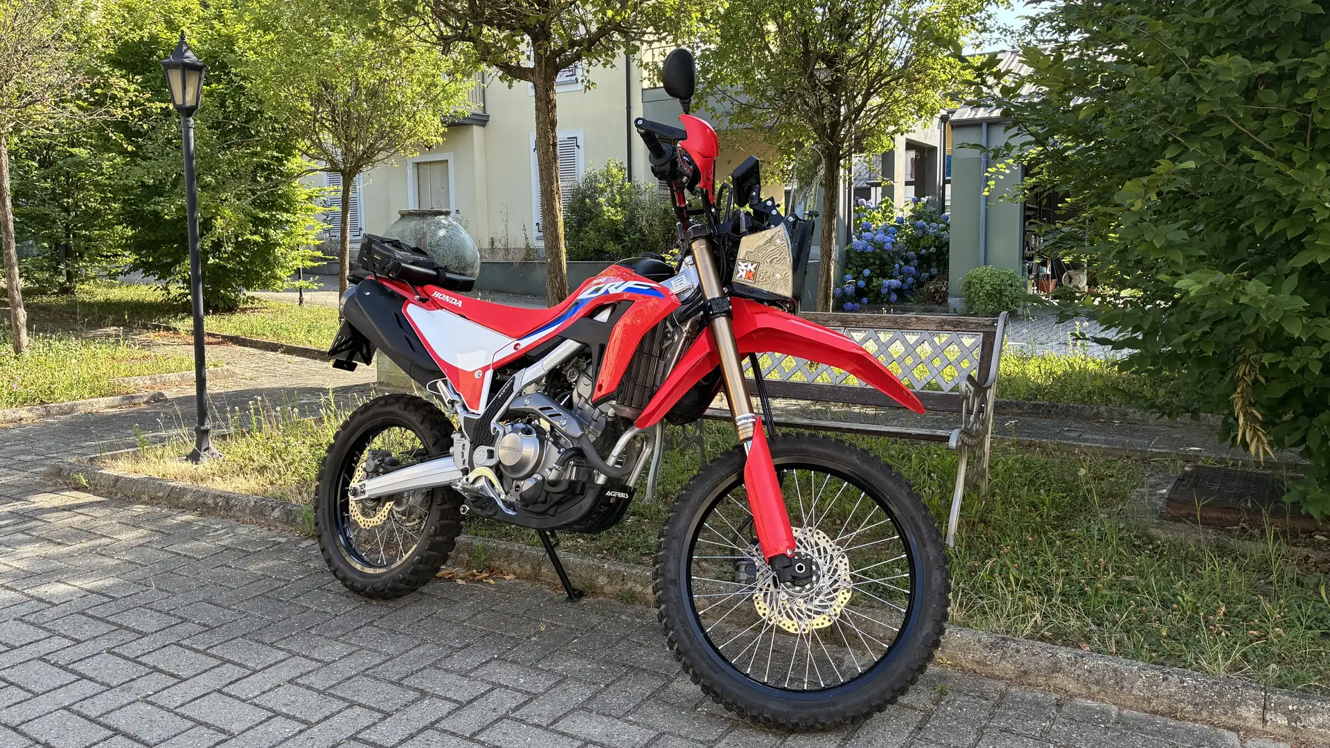 Honda CRF 300 L Garanzia 2029 + accessori Rouge - 1