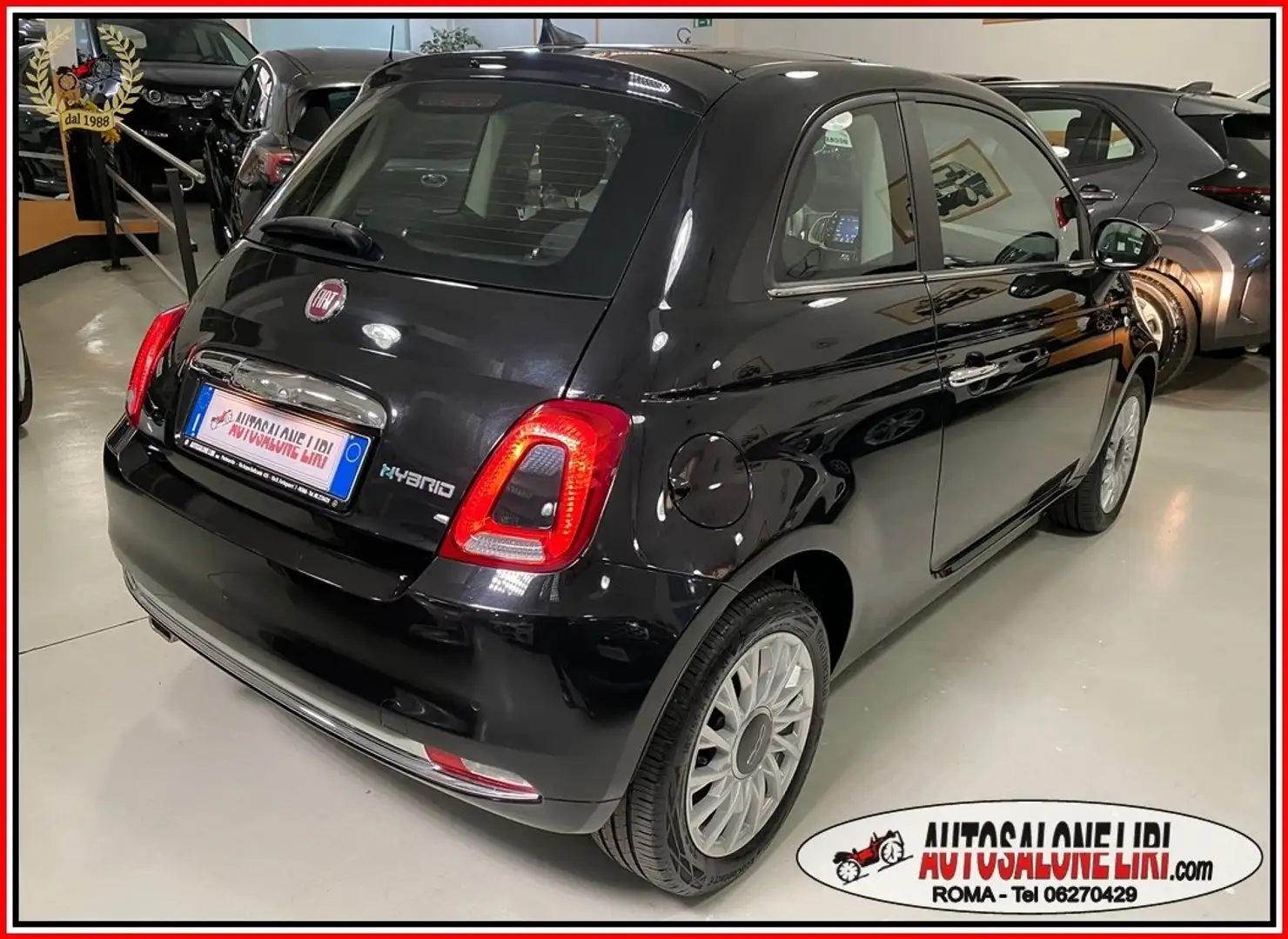 Fiat 500 Hybrid Dolcevita 1.0 70cv NEOPATENTATI Nero - 2