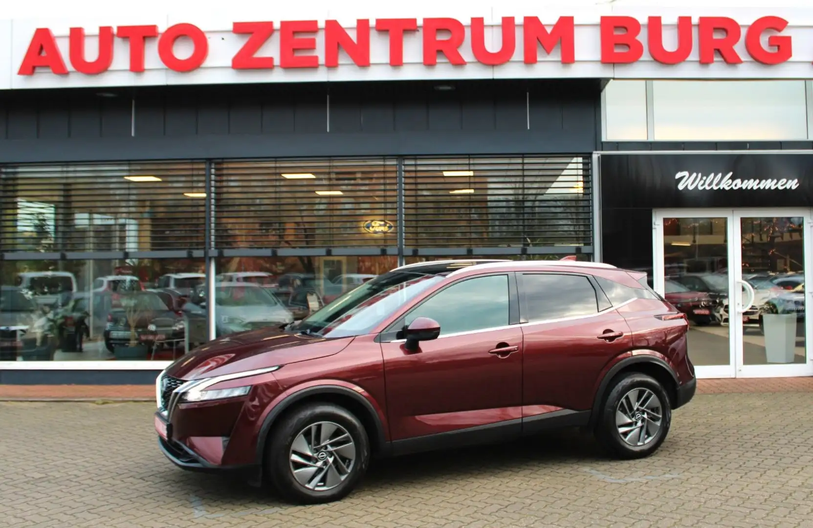 Nissan Qashqai Acenta Automatik Kamera Notbremsassisten Rouge - 1