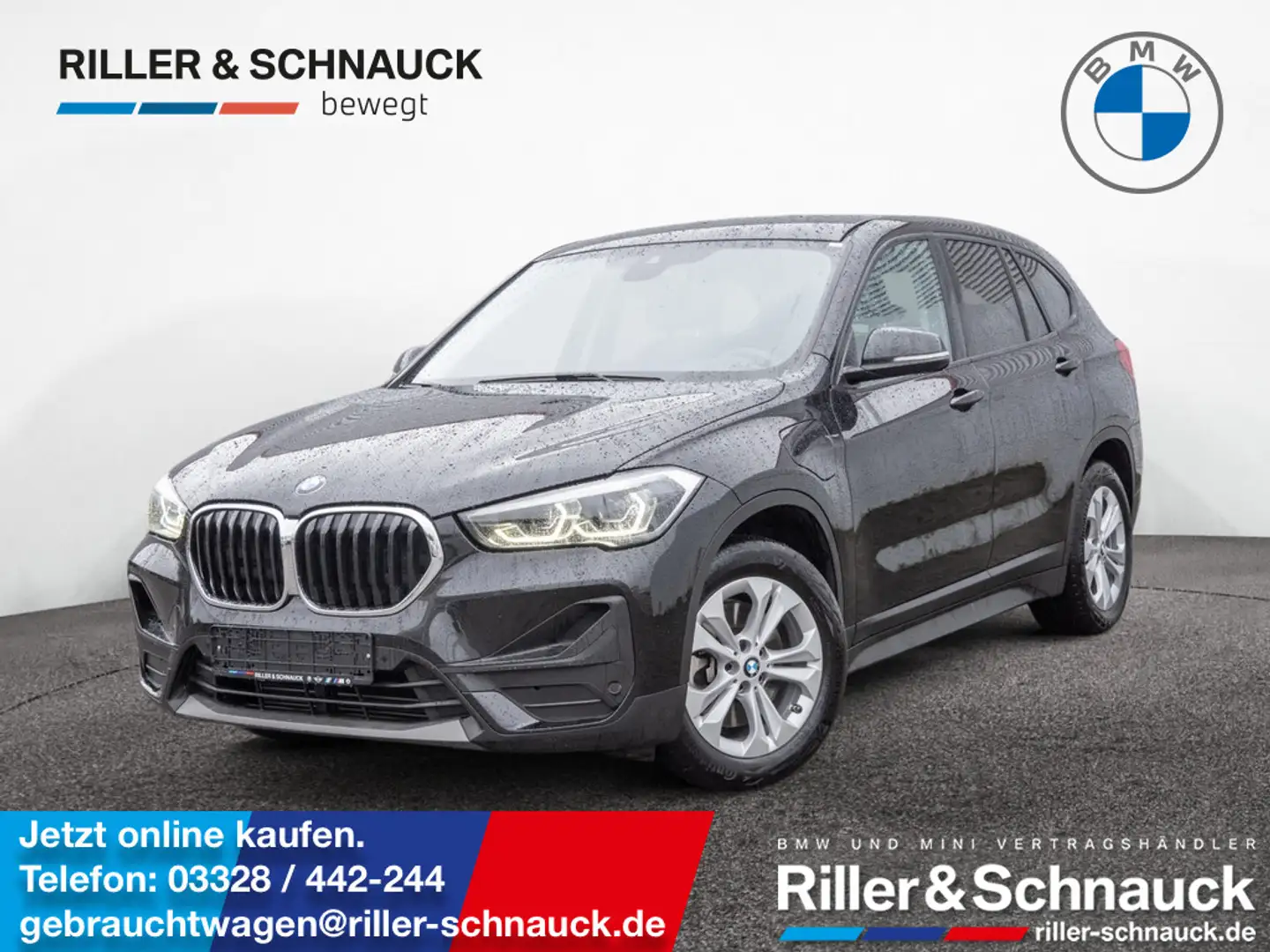 BMW X1 xDrive 25e Advantage SHZ NAVI FACEL. LED Schwarz - 1