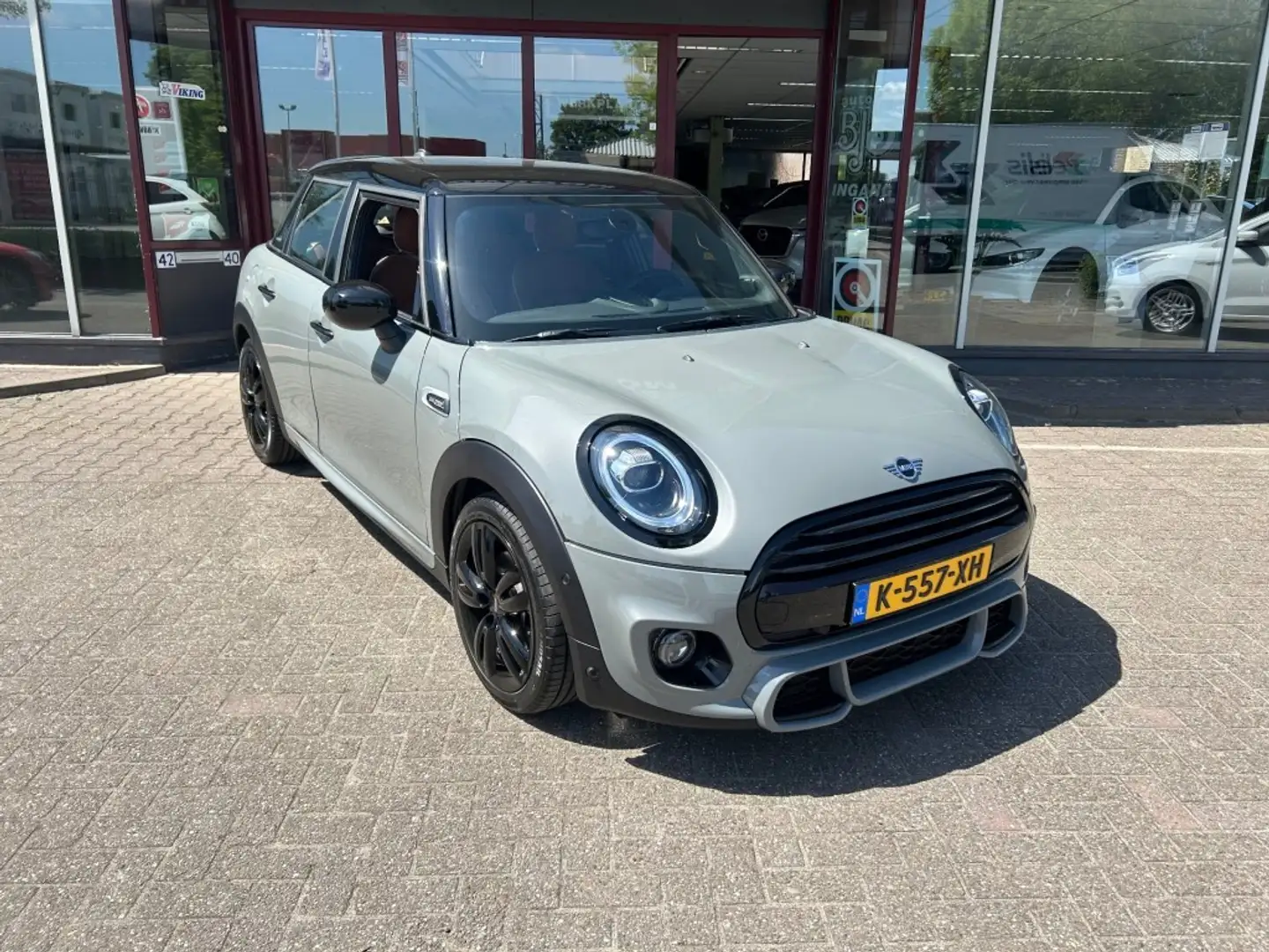 MINI Cooper 1.5 COOPER DALSTON ED LEREN BEKLEDING Grijs - 1
