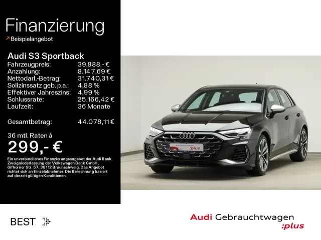Audi S3 Assist, Interface, Kamera, SHZ
