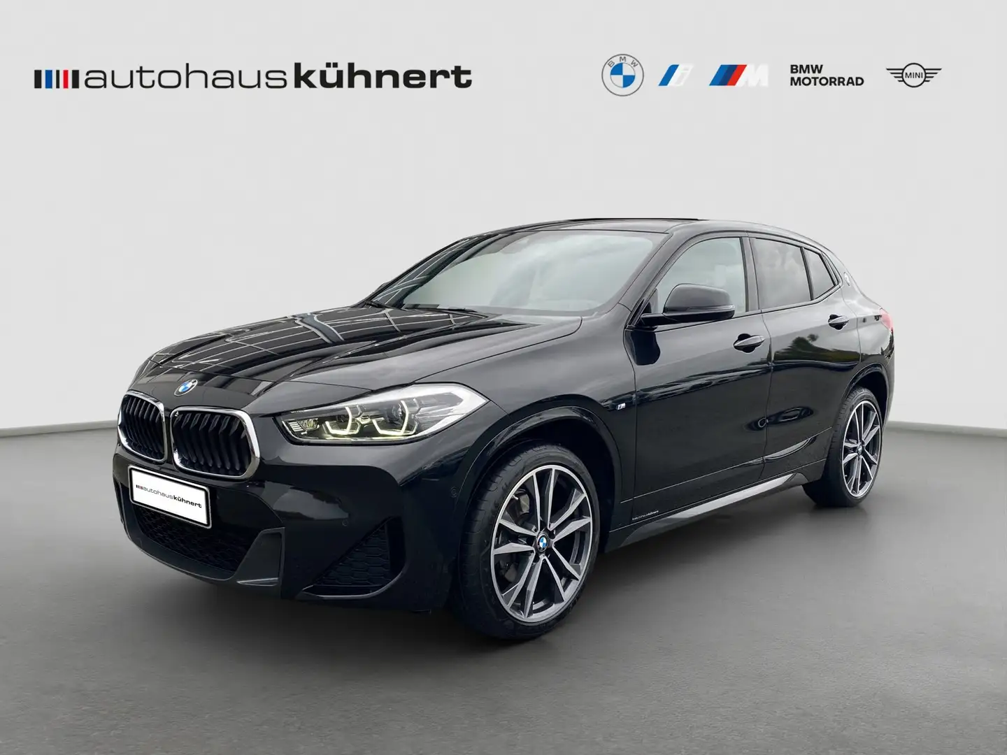 BMW X2 xDrive18d ///M-Sport LED HiFi 1.Hand ParkA. Schwarz - 1