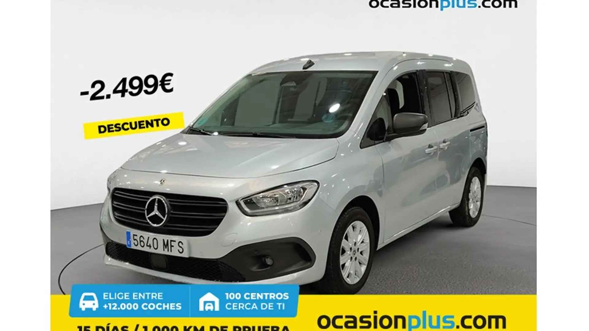 Mercedes-Benz Citan Tourer 110CDI Base Plateado - 1