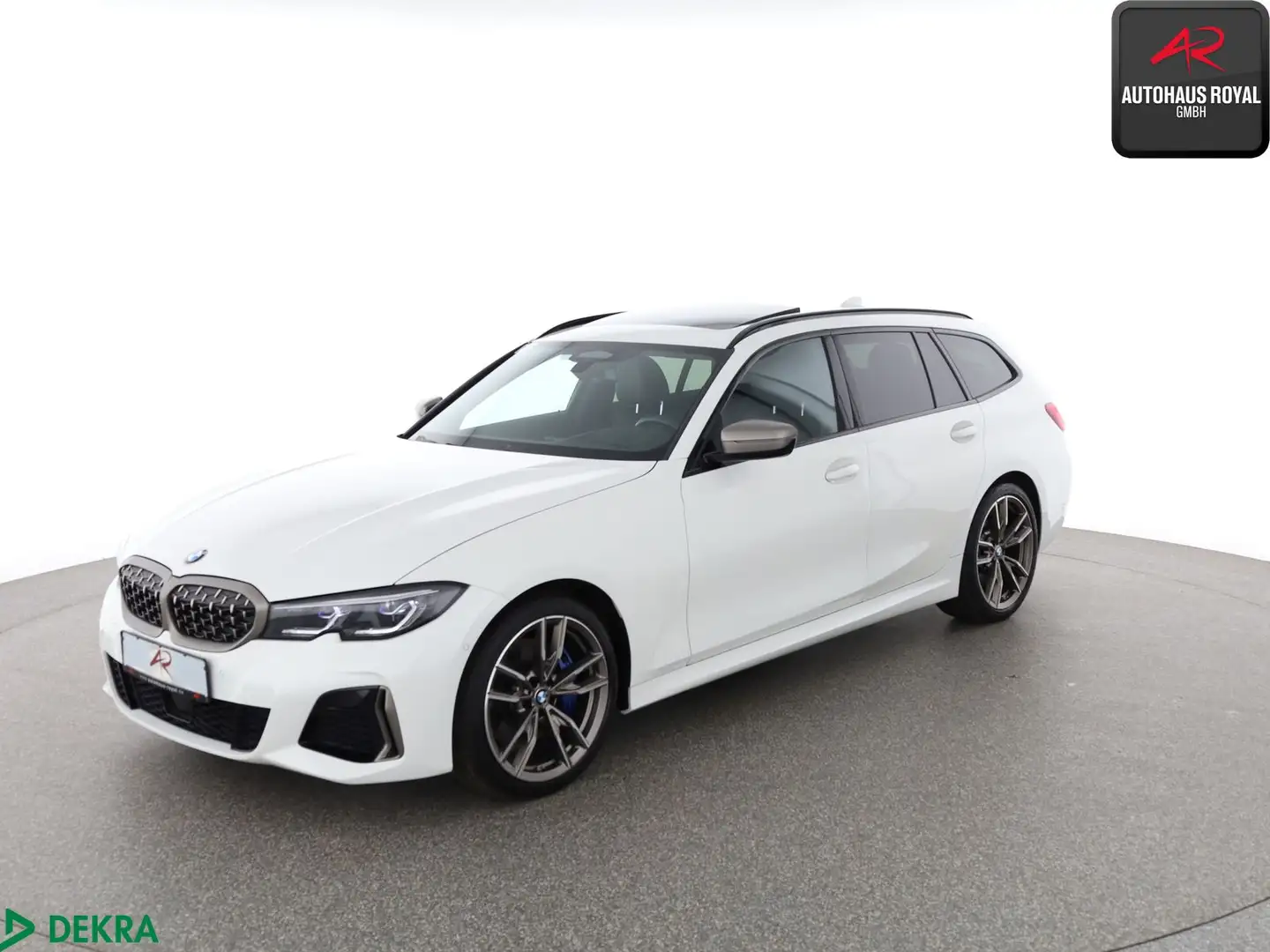 BMW M340d xDrive T PANO,LASER,HUD,KEYLESS,HARMAN/K Blanc - 1