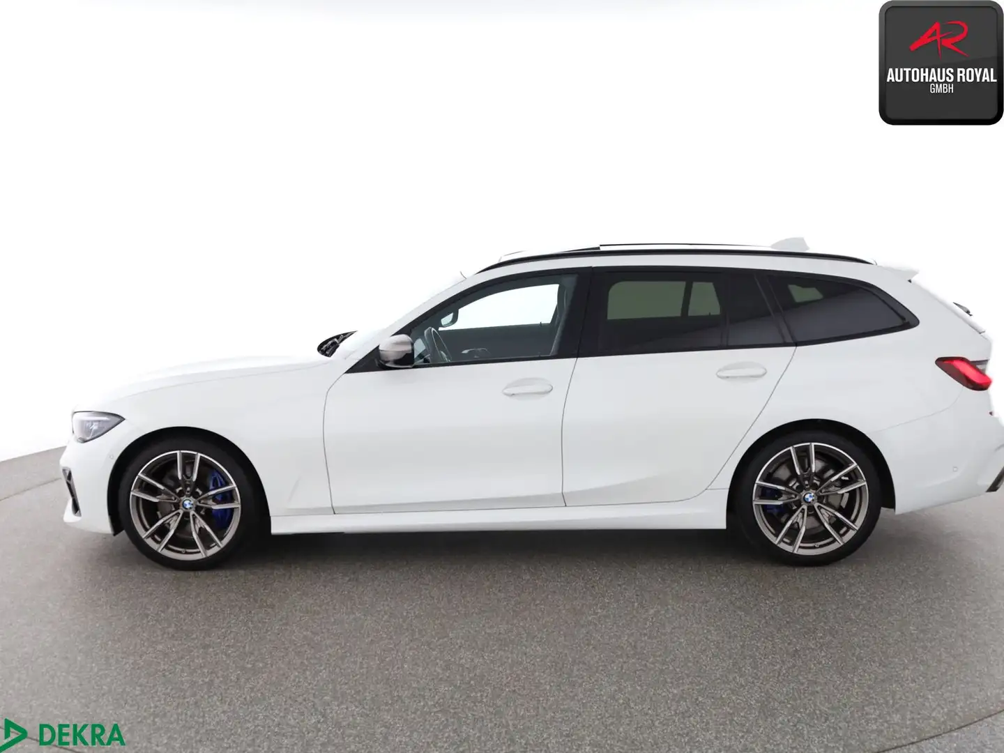 BMW M340d xDrive T PANO,LASER,HUD,KEYLESS,HARMAN/K Blanc - 2