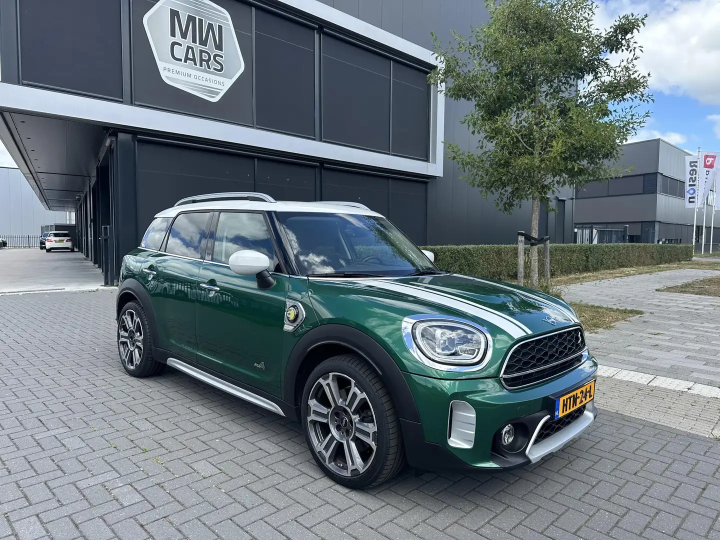 MINI Cooper SE Countryman 2.0 ALL4 Chili Leder, Keyless Verde - 1