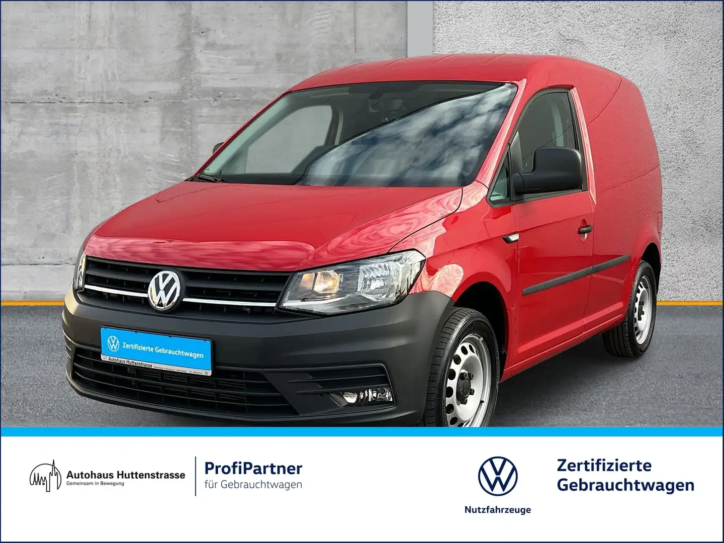 Volkswagen Caddy Kasten 1.4 TSI DSG KLIMA LEITERKLAPPE SHZ Rot - 1