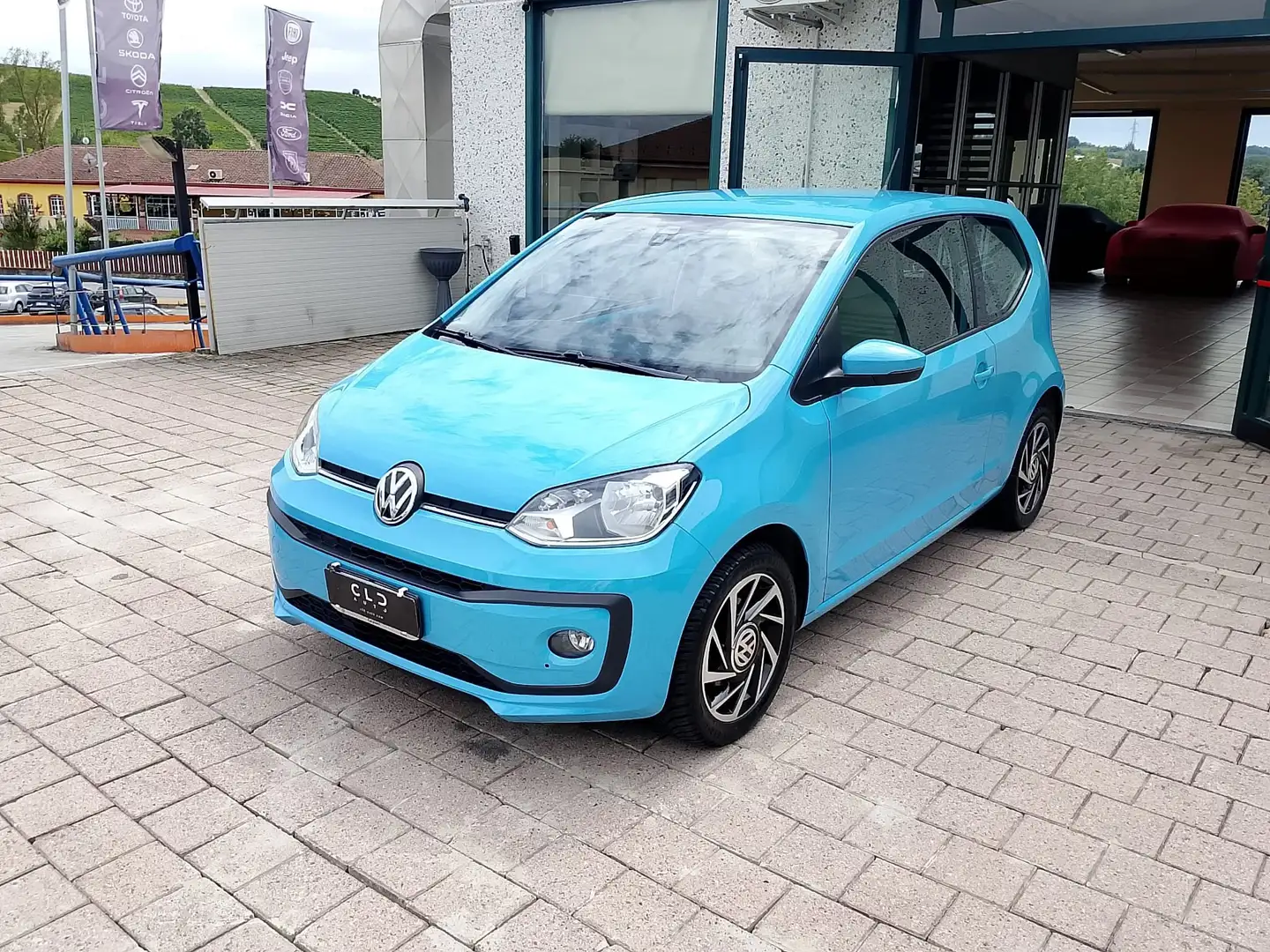 Volkswagen up! 3p 2017 3p 1.0 High 75cv Modrá - 2